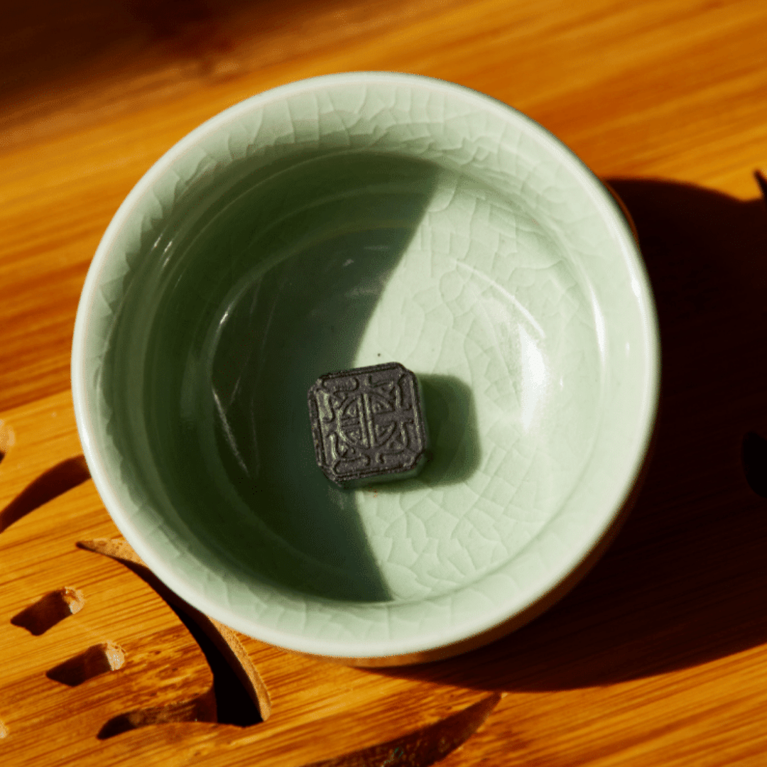Tea resin shan puera, 20 grand, boiling cha gao